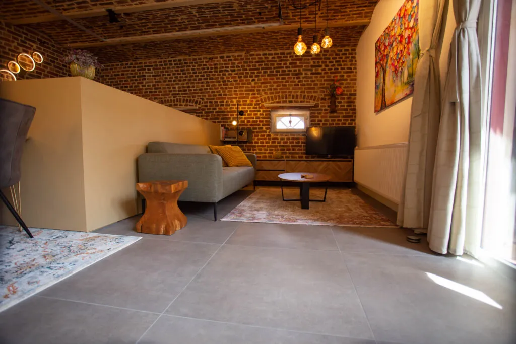 woonkamer vakantiewoning Wittem